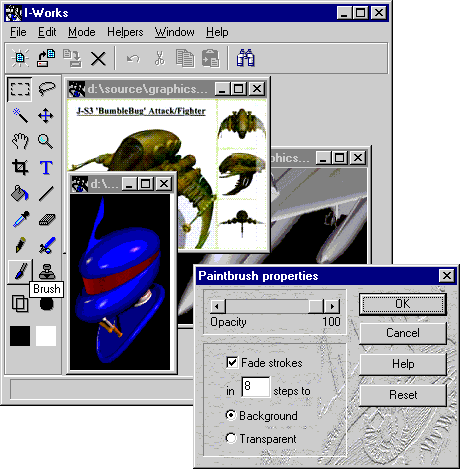 The graphics editor